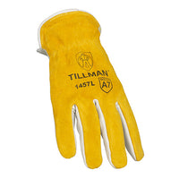 Tillman 1457 Top Grain/Split Cowhide Back A7 Cut Resistant Drivers Glove