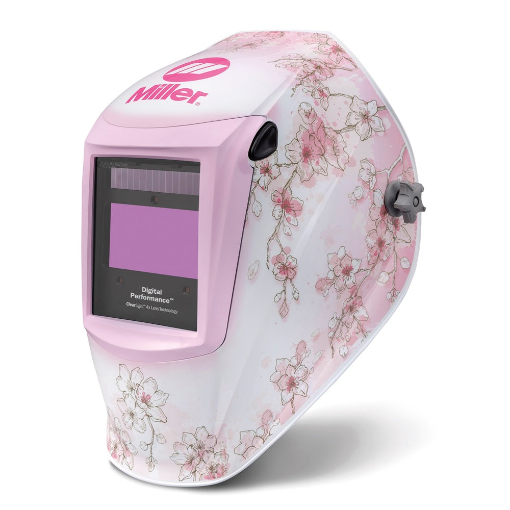 Shop Miller Digital Performance Welding Helmet, Burn and Blossom