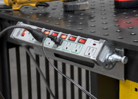 BuildPro Multi-outlet Strip w/ Magnetic Mounting Plate