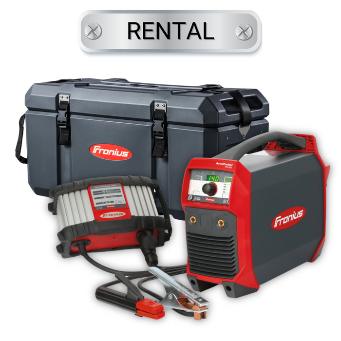 Rental - Fronius AccuPocket 150/400 Battery Powered Stick Welding Machine