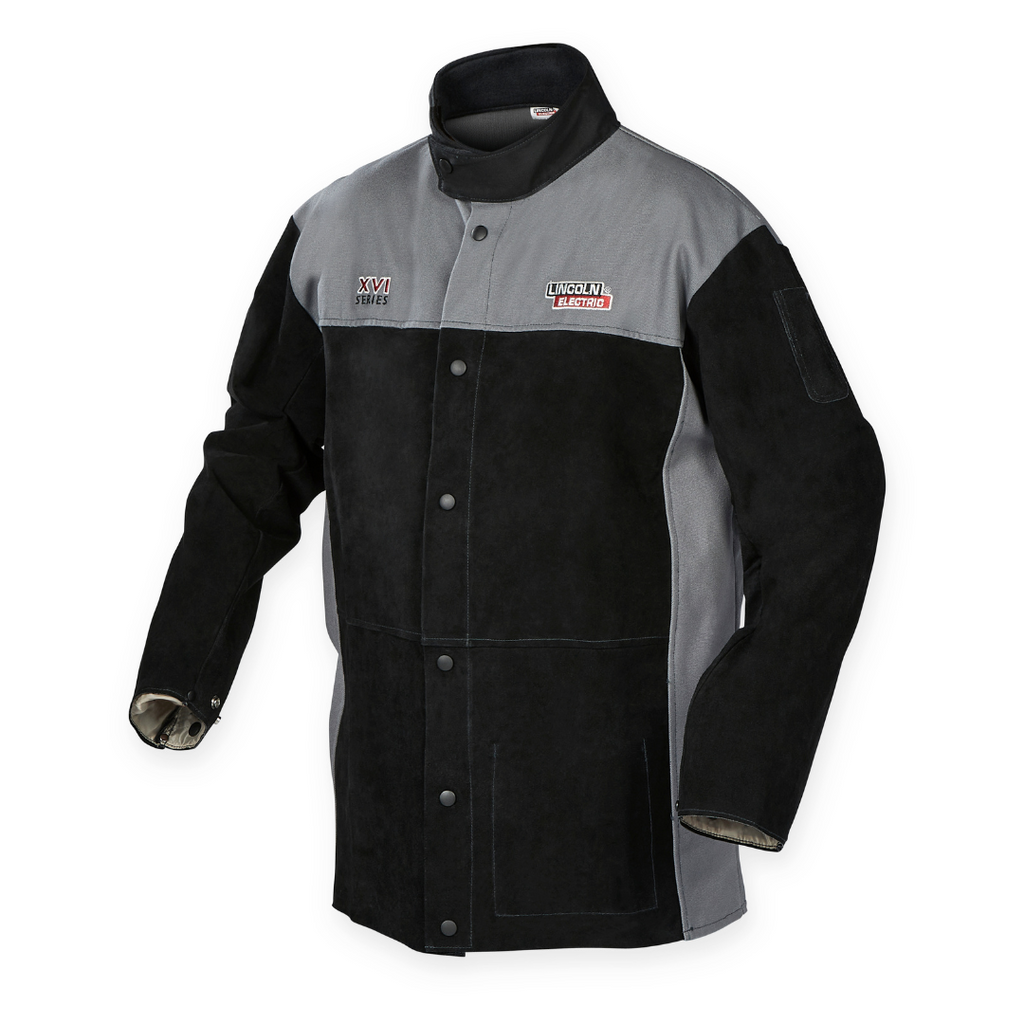 Shop Lincoln Electric XVI Series Split Leather FR Welding Jackets