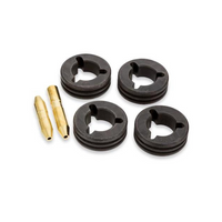 Kits de conduite en V-Groove à quatre rouleaux à quatre rouleaux - Fil de flux