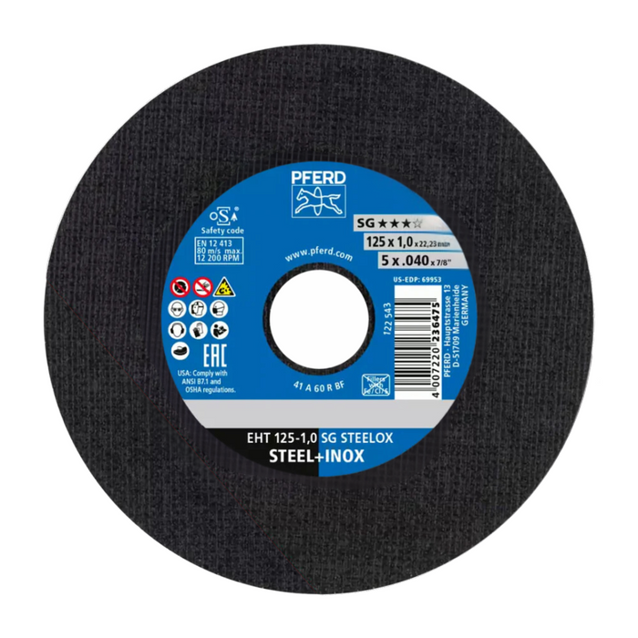 PERFERD Performance Line SG en acier / disque de coupe en acier inoxydable