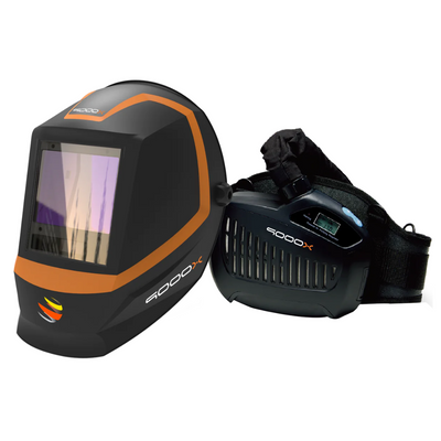 Système de casque de soudage PAPR RAZORWELD 9000X