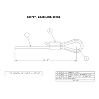 Sumner 784797, Load Line for 2016S (51 ft.)