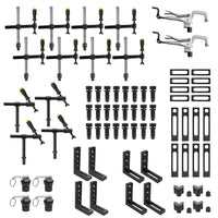 BuildPro Alpha 28 38-PC. Kit de fixation, pour trous de 28 mm - T28-90101