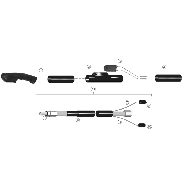 Torche de coupe du plasma de remplacement - 21620