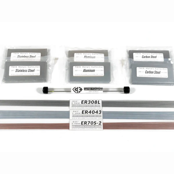 Soud Metals en ligne Métaux minces kit de démarrage de soudage Tig