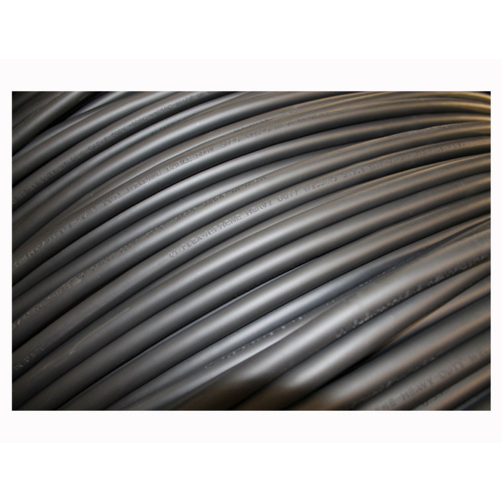 Shop 100' - 2/0 FLEX-A-PRENE Welding Cable with LC-40 Connectors
