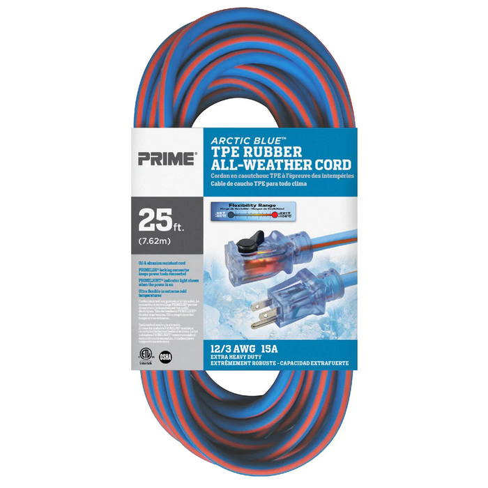 Arctic Blue 25 ft. - Single Tap - LT530825