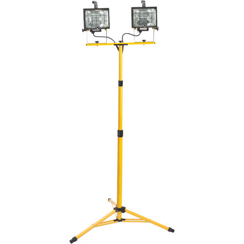 Lumière de travail à LED portable à tête double