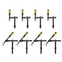 BuildPro T-Post Clamp Kit for 16mm Holes - 8-Pc. Kit