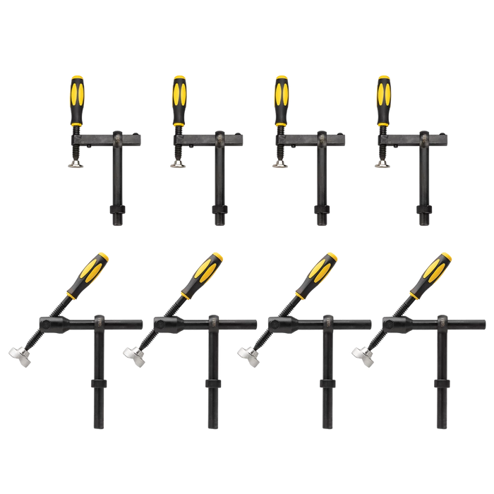BuildPro T-Post Clamp Kit for 16mm Holes - 8-Pc. Kit