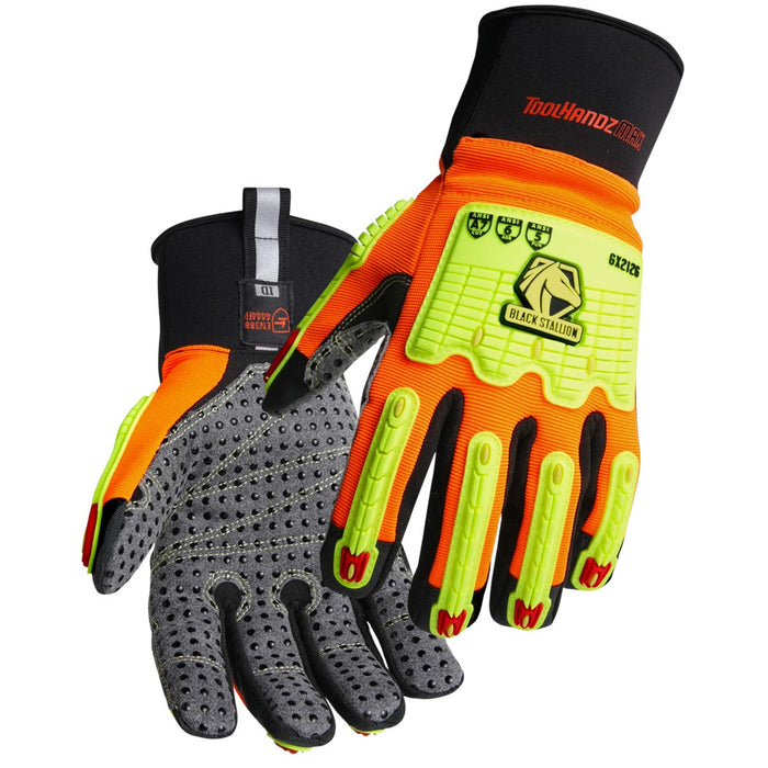 Gants de mécanique max de toolhandz® noir