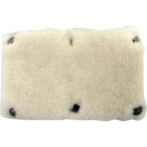 Black Stallion Sheepskin Casque Gading Headgear