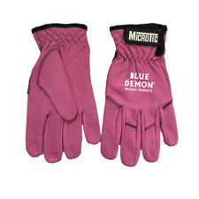 Gants de soudage micro-tig rose bleu