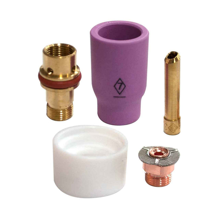 CK Worldwide 3 Series Short Gas Saver Kit - Alumina Cup