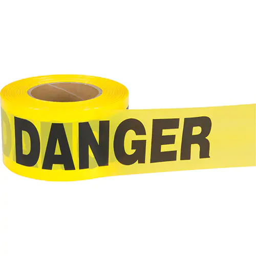 Ruban barricade "danger", bilingue