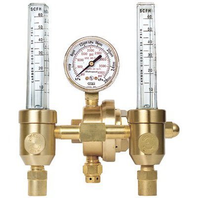Dual Argon Flowmeter - CK Worldwide 196AR-60