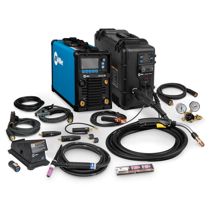 Miller Dynasty® 300 Multiprocess Contractor Package avec Arcreach® Suitcase® 12