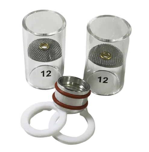 Eosnow Kit D'accessoires De Buse En Céramique 2 Pièces, Tasse De Soudage TIG 12/14, Pour WP9/17/18/20/25/26 (blanc