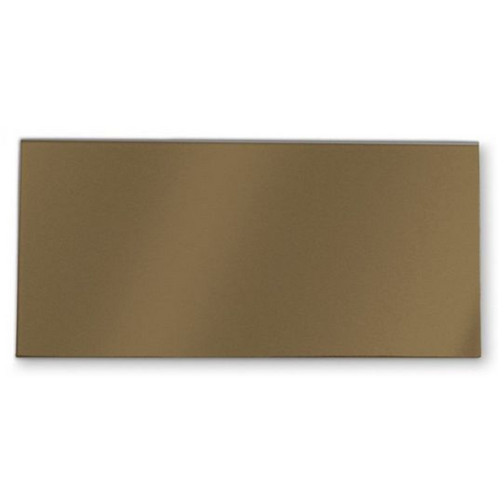 Gold Passive Filter Plate 2 x 4-1/4in.