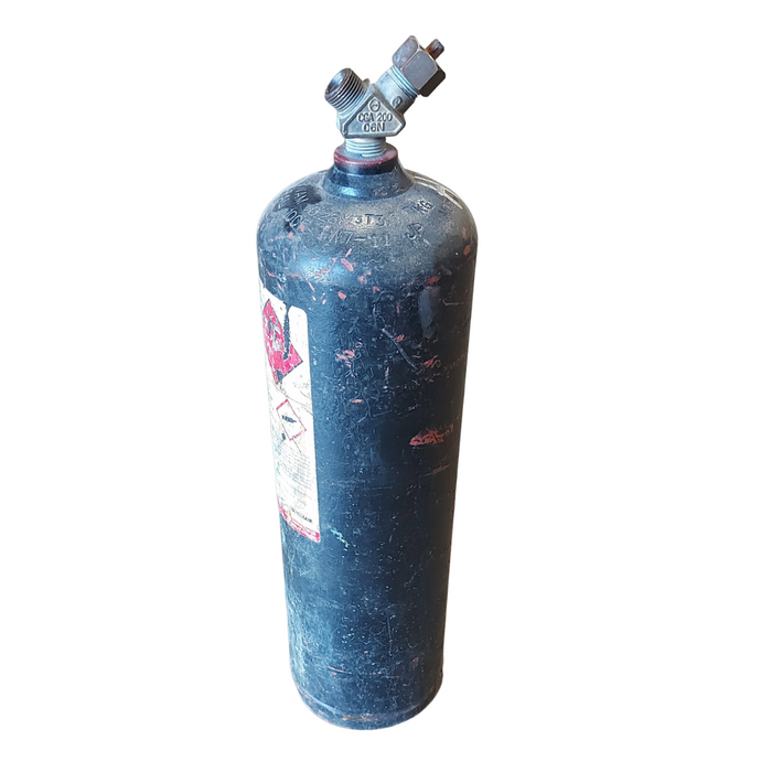 10 Cu / Ft. Cylindre à gaz à acétylène MC-Tank - plein