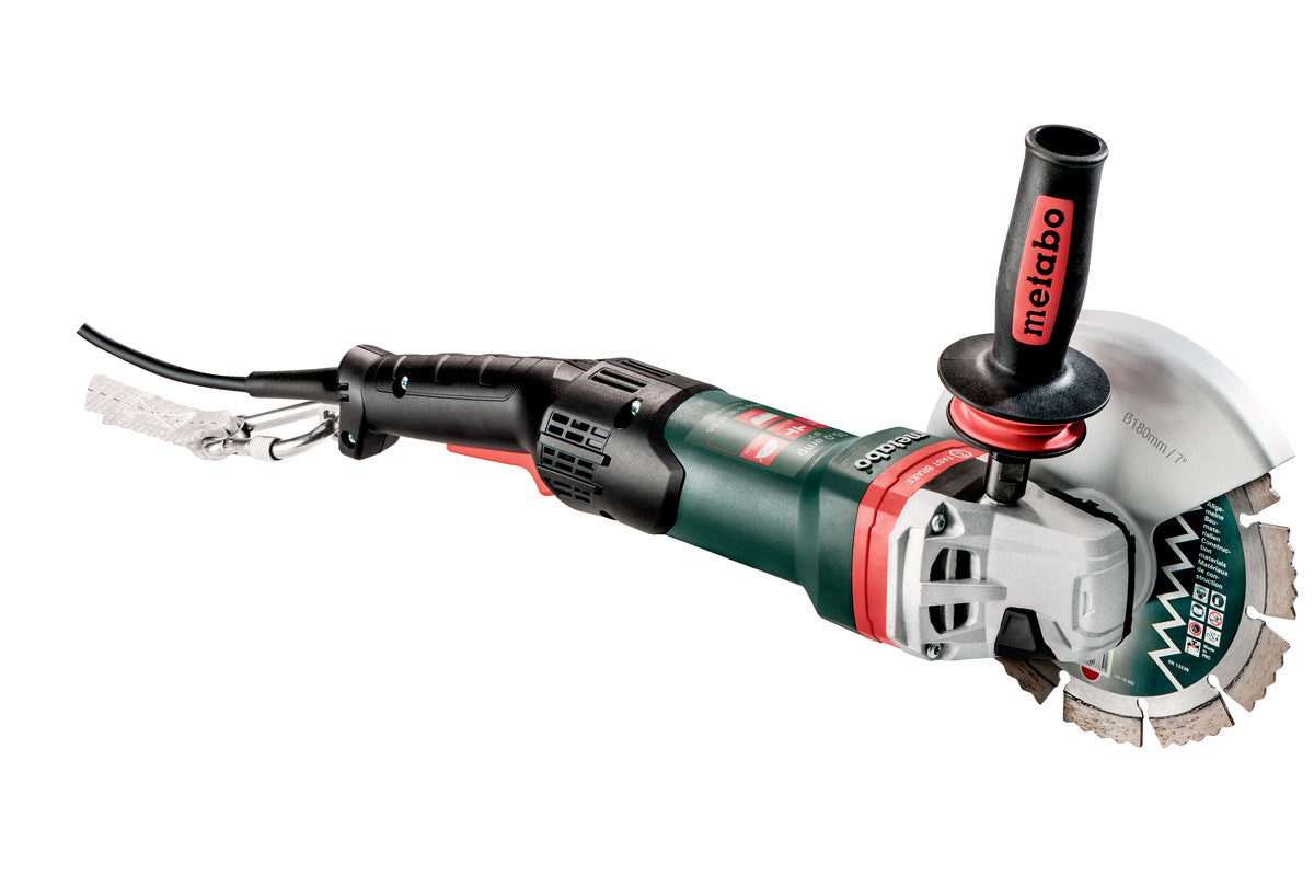 Metabo 7" WEPB 19-180 RT DS Rat Tail Angle Grinder 601096440