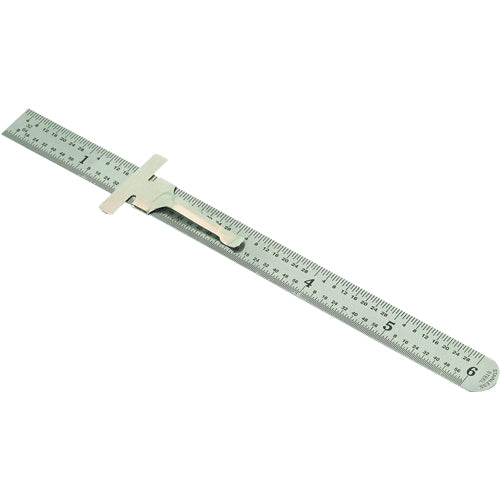 6 (150 mm) Steel Pocket Ruler – Canada Welding Supply Inc.