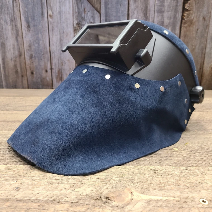 Hotbougle de soudage en daim en cuir en cuir hors-la-loi / bleu en cuir
