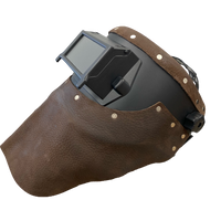 Outlaw Leather Black Flip Front brown leather