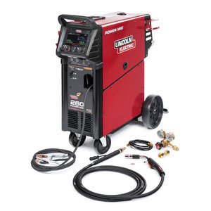 Lincoln welding outlet machine