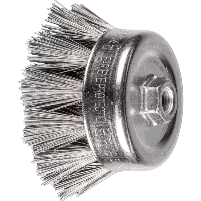15 Pack Wire Brush Kit With 1/4 Inch Hex Shank, Wire Cup Brush For