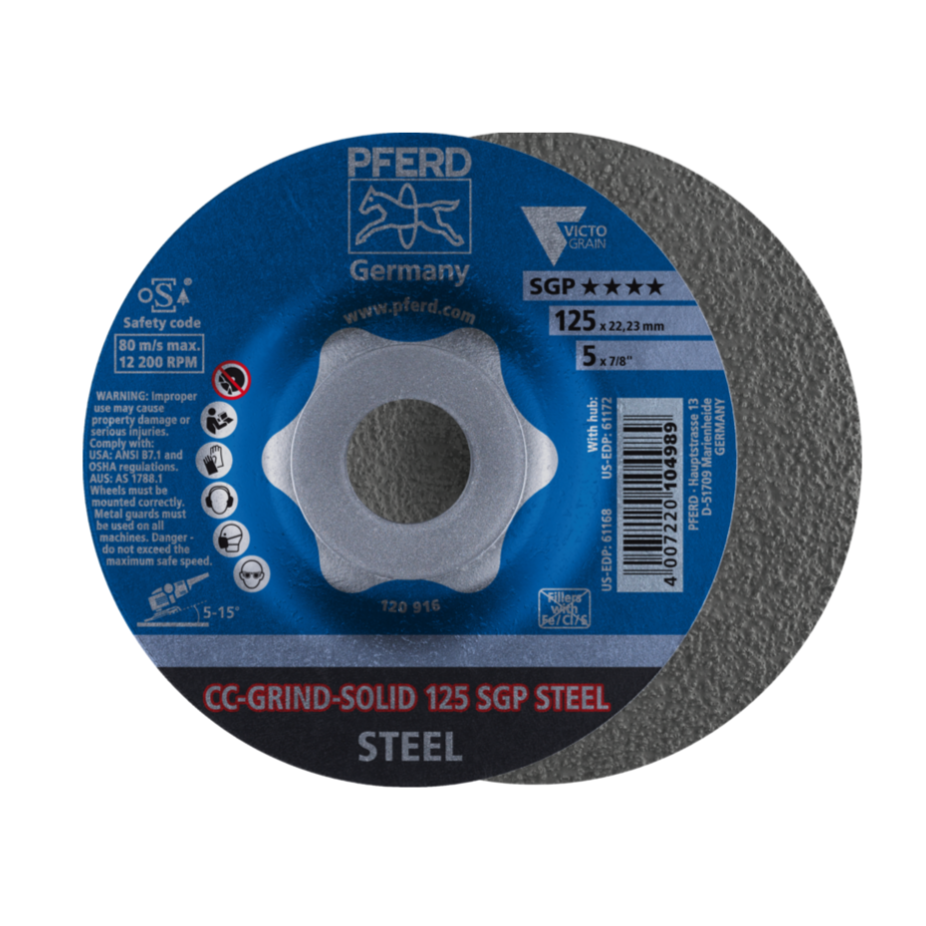 Shop Pferd CC-Grind-Solid SGP Steel Grinding Discs | Canada Shop Pferd CC-Grind-Solid SGP Steel Grinding Discs | Canada
