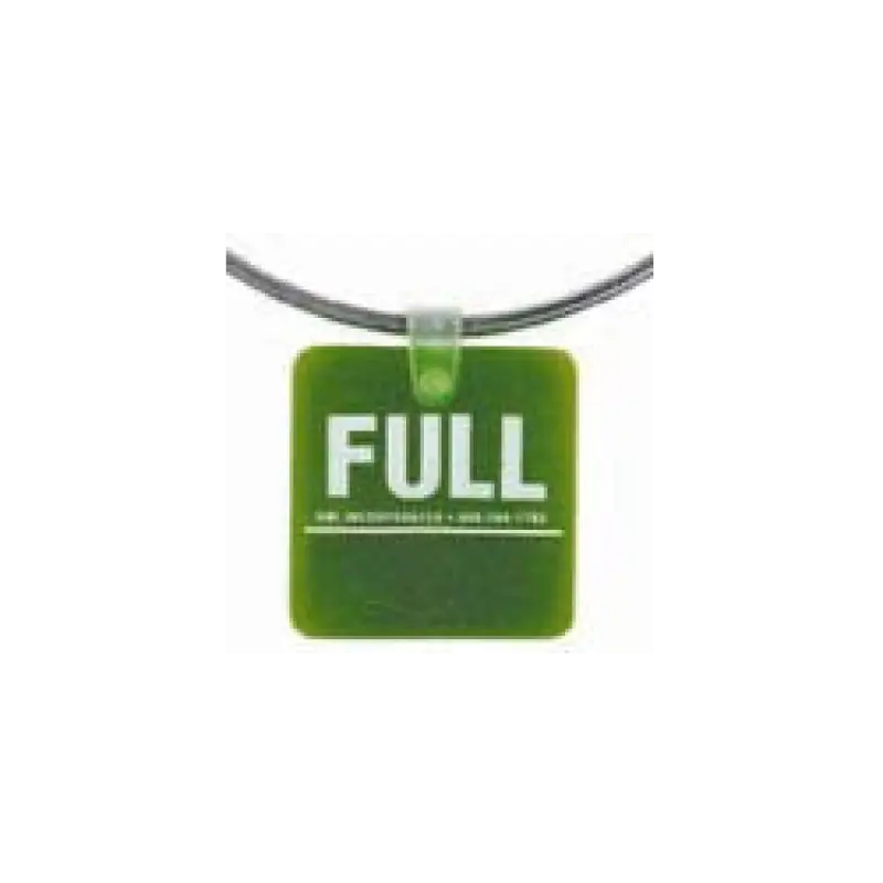 Étiquettes d'état du réservoir de cylindre - Full - avec une bague en acier de 5 "(10 / pack)