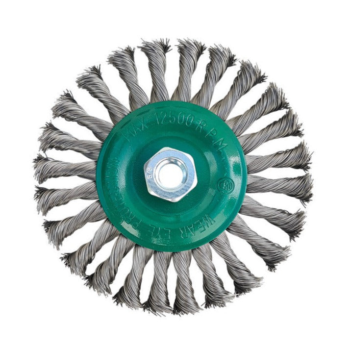 Shop Stainless Steel Twist Knot Wire Wheels Canada Welding Supply