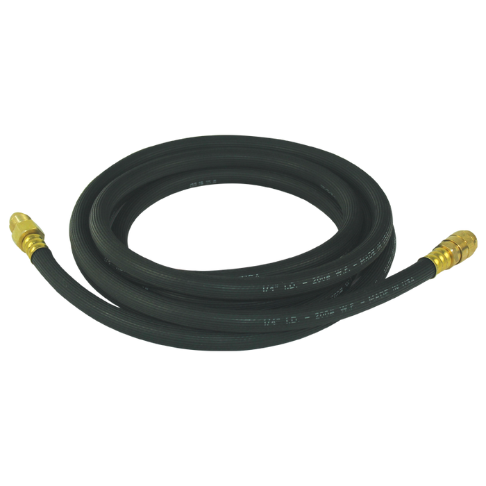 Tuyau à gaz inert canaweld avec ajustement de déconnexion rapide