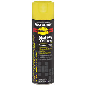 Rust-Oleum V2143838 Paint émaillé du chapeau de sécurité jaune