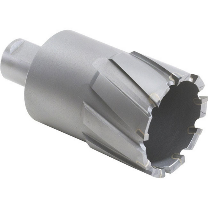 Walter Carbide Core Cut Annular Cutters, Weldon Shank, 1-1/2" Length