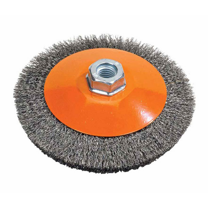 Brosse de tasse de soucoupe en acier en carbone Walter - Fils serrés