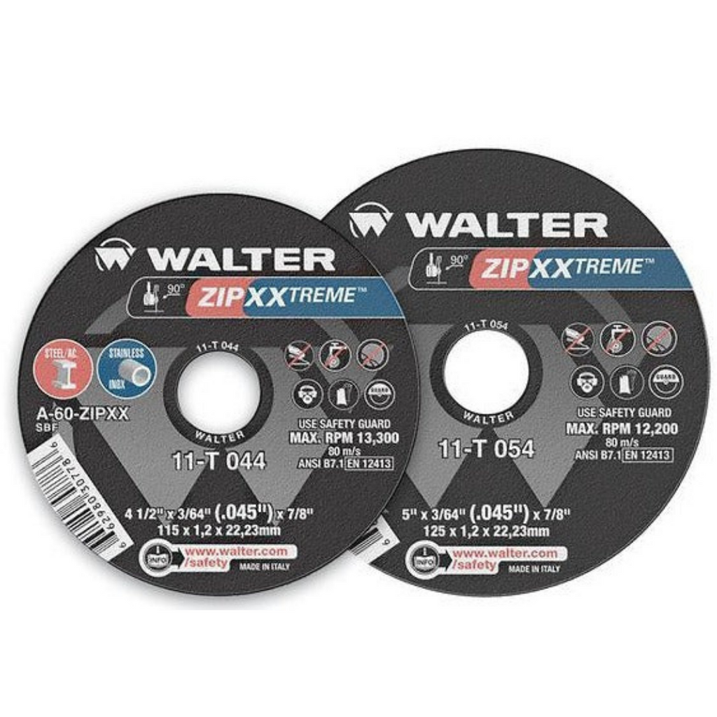Walter ZIP XXTREME™ Cutting Discs – Canada Welding Supply Inc.