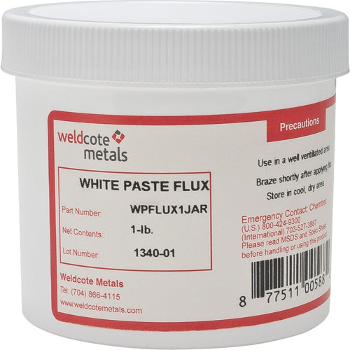 Weldcote White Anti Borax Flux - Bemidji Welder's Supply