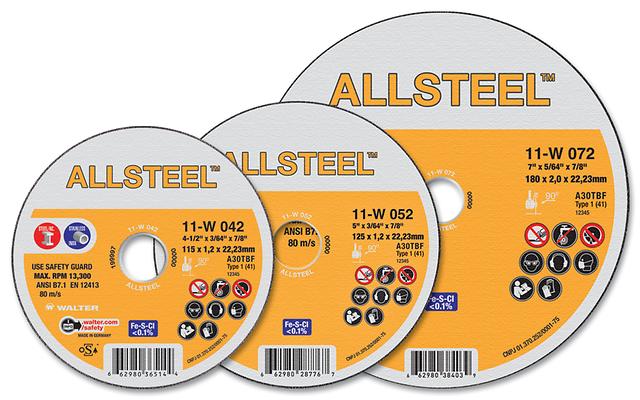 Roues de coupure Walter Allsteel ™