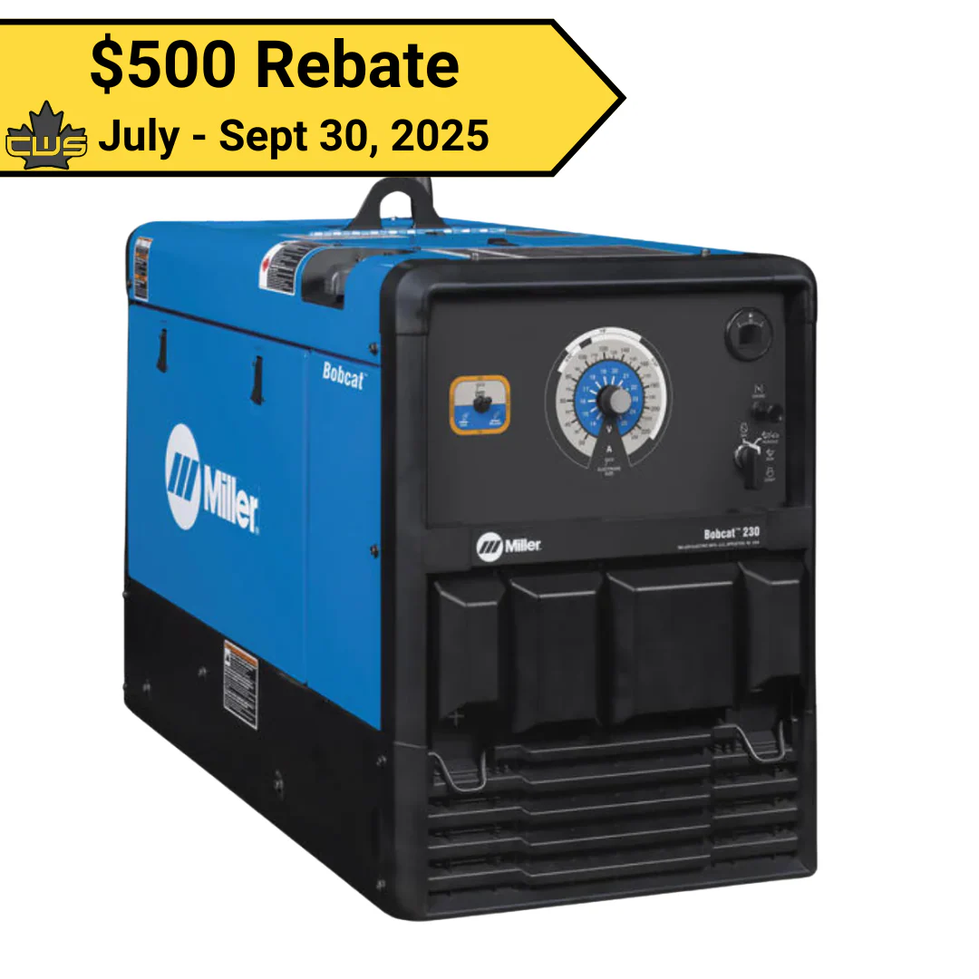 Does the miller bobcat 230 come with the wire feeder