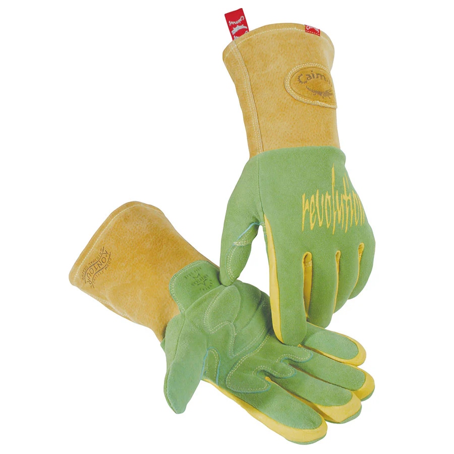 Caiman Revolution 1816 Stick/MIG Gloves Questions & Answers