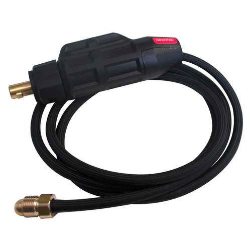Which dinse adapter should be used with a CK 17 torch on an esab rebel 215c? Straight dc machine