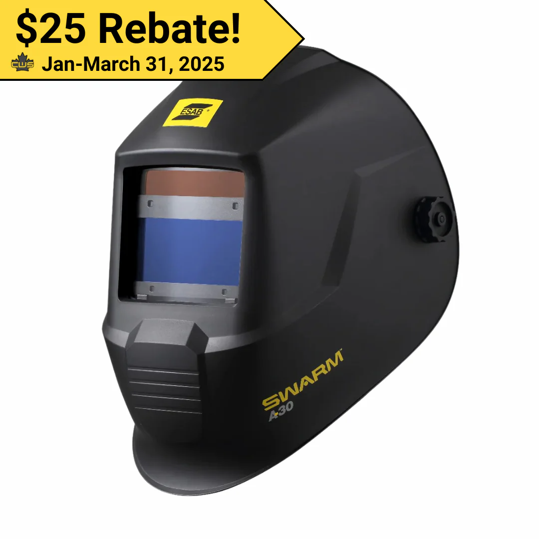 ESAB® SWARM™ A30 Auto-Darkening Welding Helmet Questions & Answers