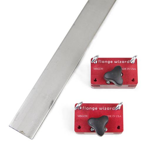 Does the  Flange Wizard Multi-Purpose Chariot “Beveling” Burning Guide fix on the torch guide?