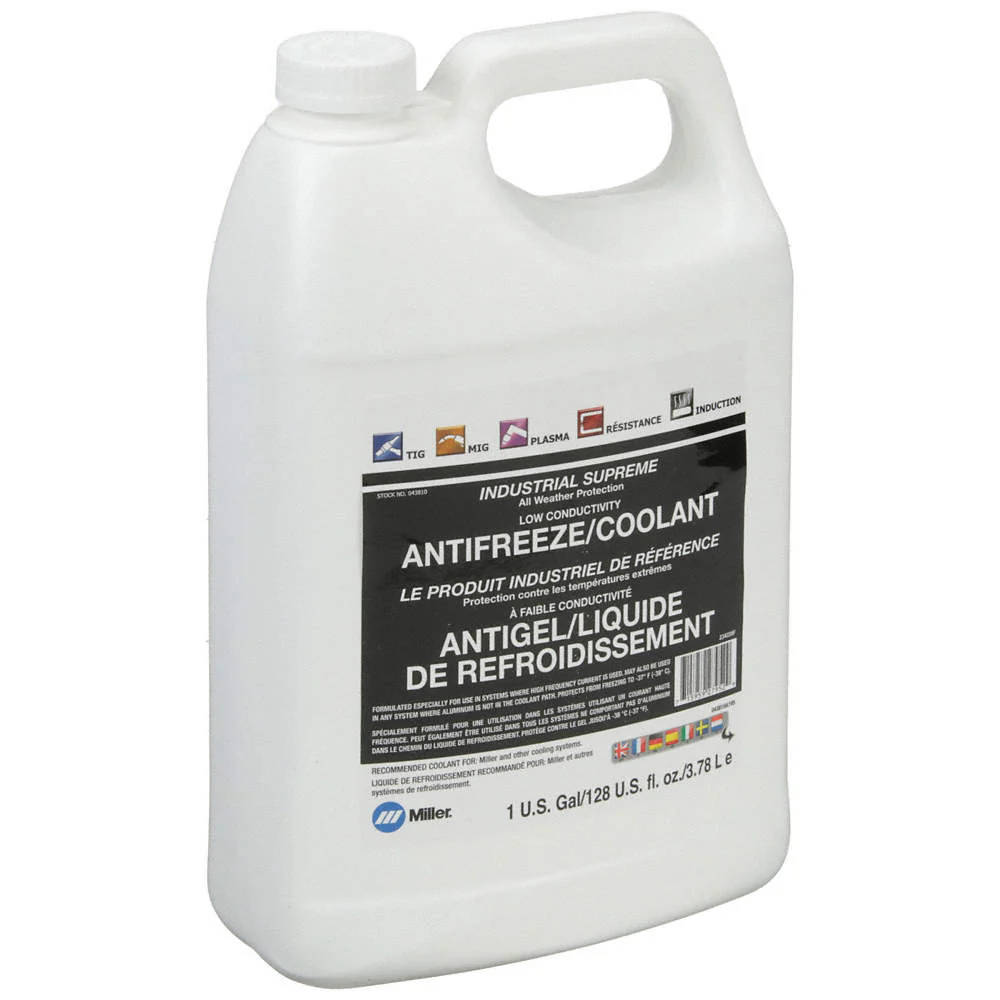 Miller Low-Conductivity Antifreeze/Coolant Questions & Answers