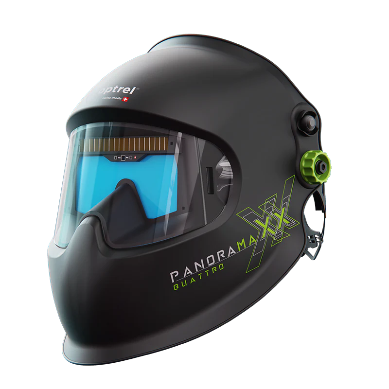 can you wear a half mask respirator with the panoramaxx helmets?